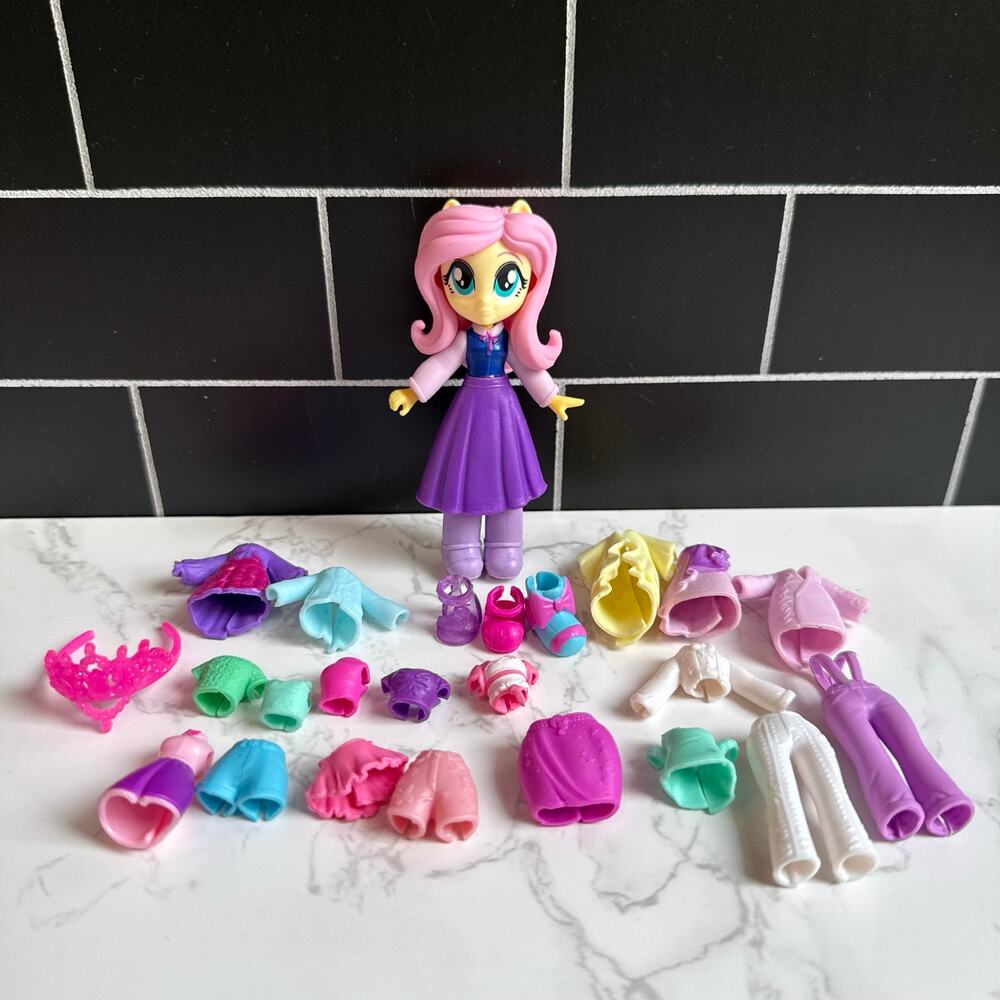 MLP Equestria Girls Fluttershy Fashion Squad Doll Accessories